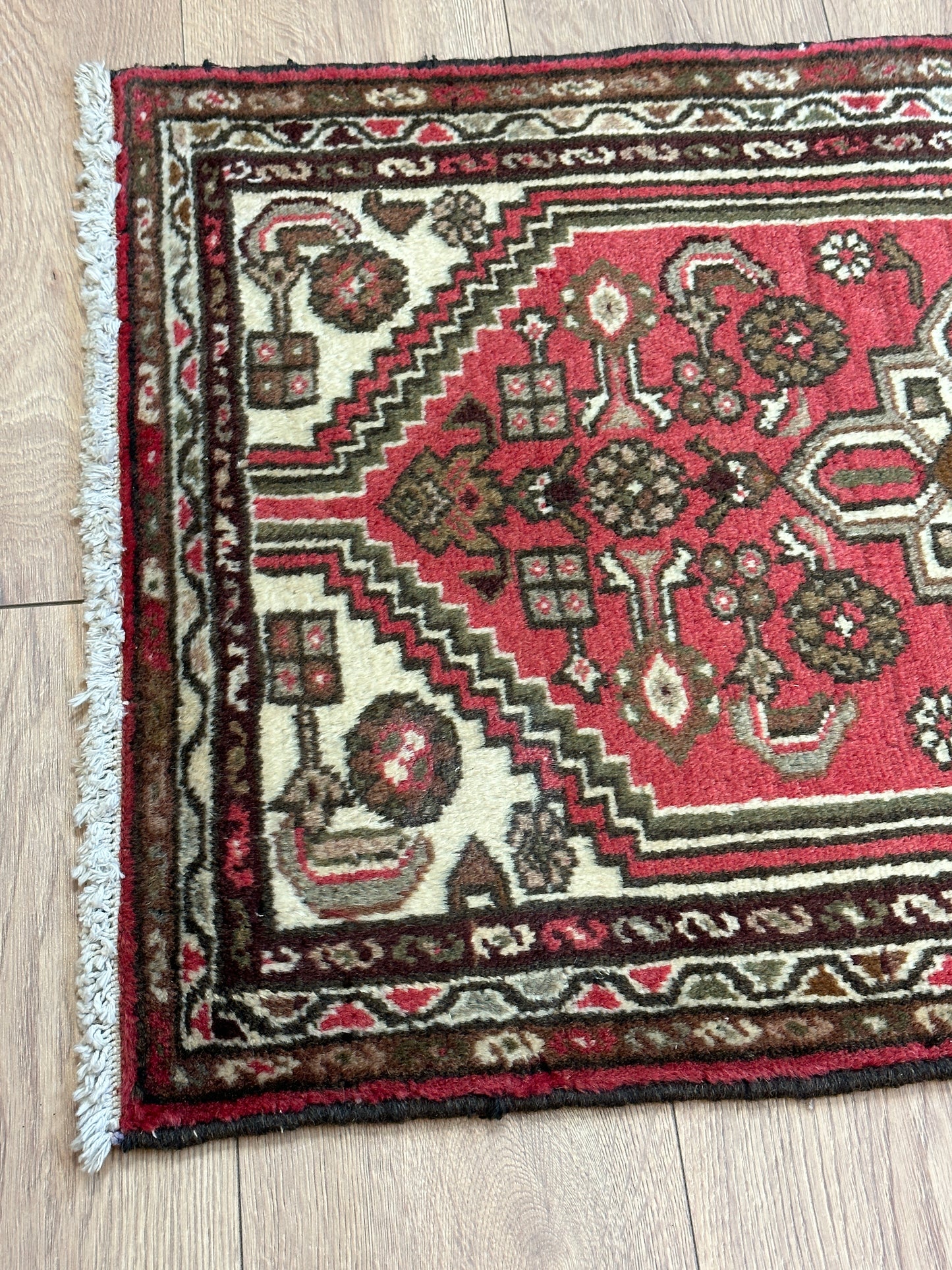 Handgeknüpfter Perser Orientteppich Malayer 92x64 cm