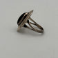 Sterling Silber Ring mit Onyx Stein