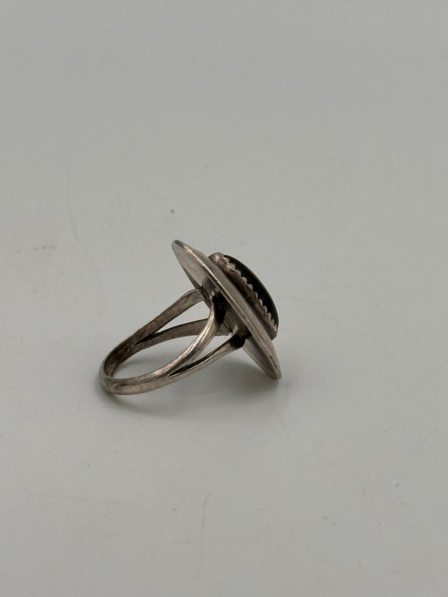 Sterling Silber Ring mit Onyx Stein