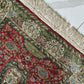 Orientteppich handgeknüpft Hereke 125x78 cm Seide auf Seide