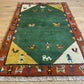 Gabbeh Orientteppich handgeknüpft Indian 160x94 cm