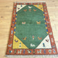 Gabbeh Orientteppich handgeknüpft Indian 160x94 cm