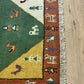 Gabbeh Orientteppich handgeknüpft Indian 160x94 cm