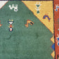 Gabbeh Orientteppich handgeknüpft Indian 160x94 cm