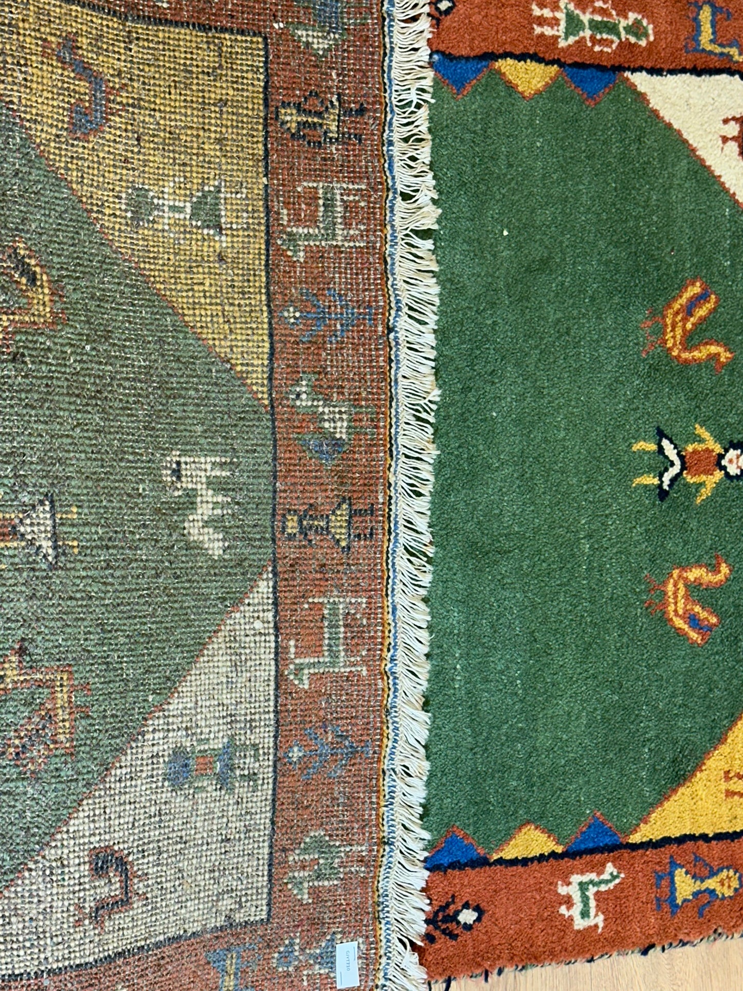 Gabbeh Orientteppich handgeknüpft Indian 160x94 cm