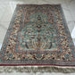 Orientteppich handgeknüpft Kayseri 133x90 cm Seide auf Seide