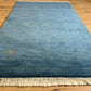 Gabbeh Orientteppich handgeknüpft Indian 162x90 cm