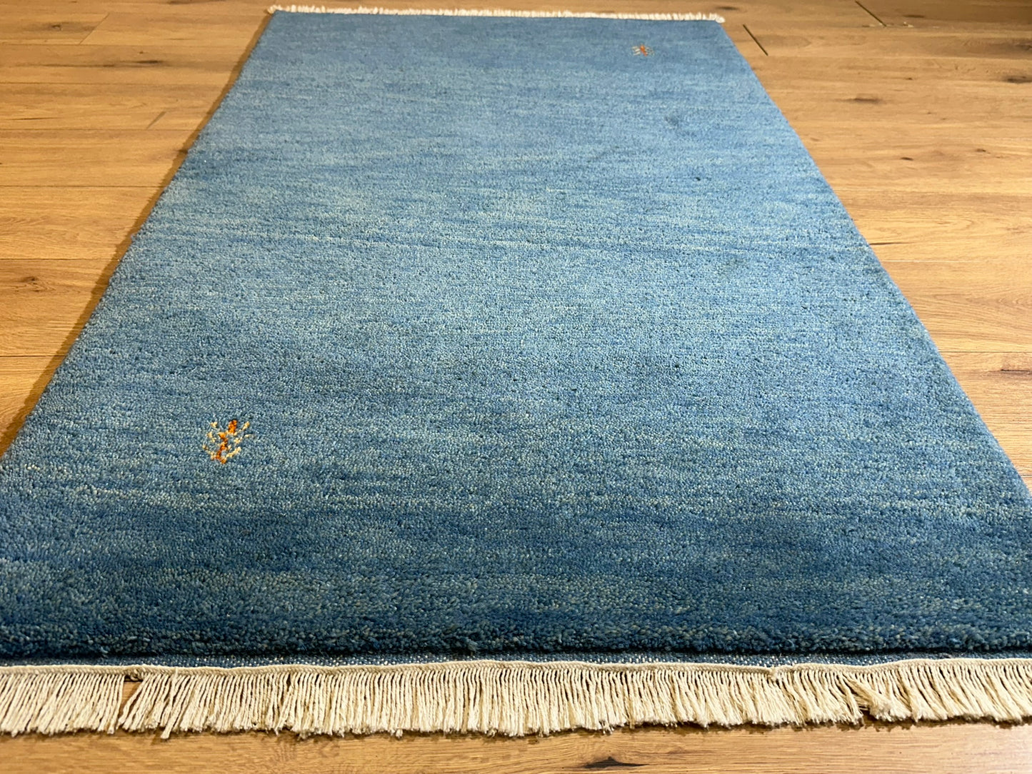 Gabbeh Orientteppich handgeknüpft Indian 162x90 cm