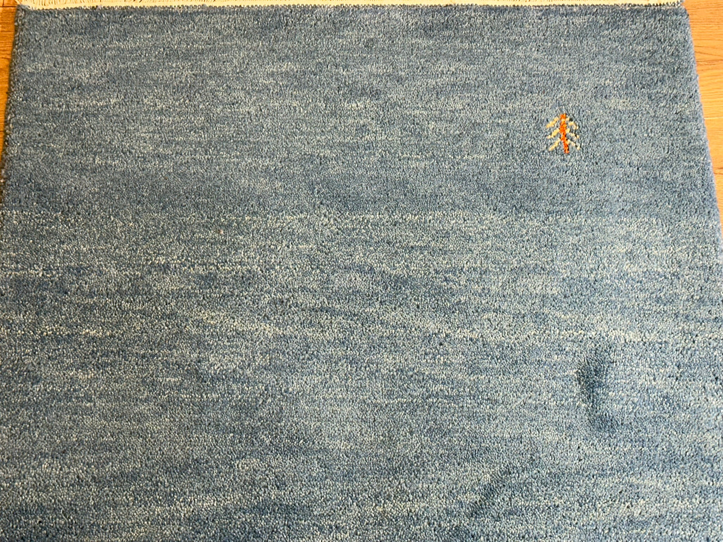 Gabbeh Orientteppich handgeknüpft Indian 162x90 cm