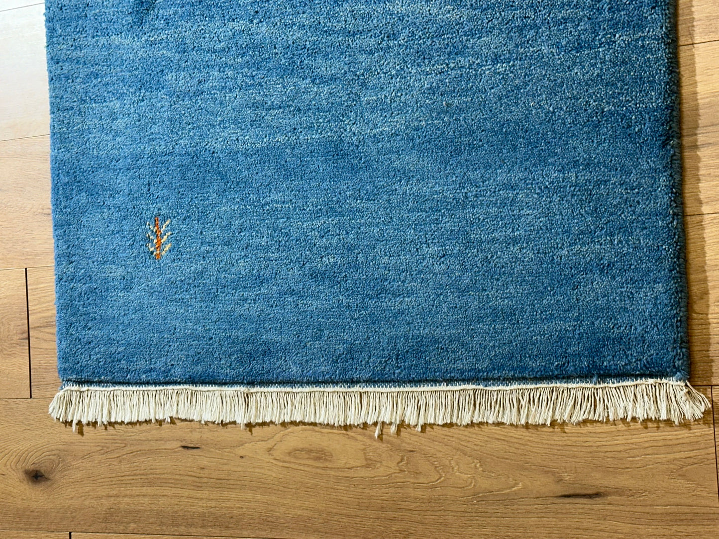 Gabbeh Orientteppich handgeknüpft Indian 162x90 cm
