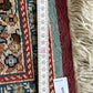 Orientteppich handgeknüpft Kayseri 133x90 cm Seide auf Seide