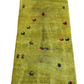 Orientteppich handgeknüpft Gabbeh Indian 140x72 cm