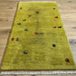 Orientteppich handgeknüpft Gabbeh Indian 140x72 cm