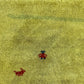 Orientteppich handgeknüpft Gabbeh Indian 140x72 cm