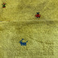 Orientteppich handgeknüpft Gabbeh Indian 140x72 cm
