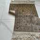 Orientteppich handgeknüpft Hereke 127x77 cm Seide auf Seide