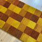 Gabbeh Orientteppich handgeknüpft Indian 140x70 cm