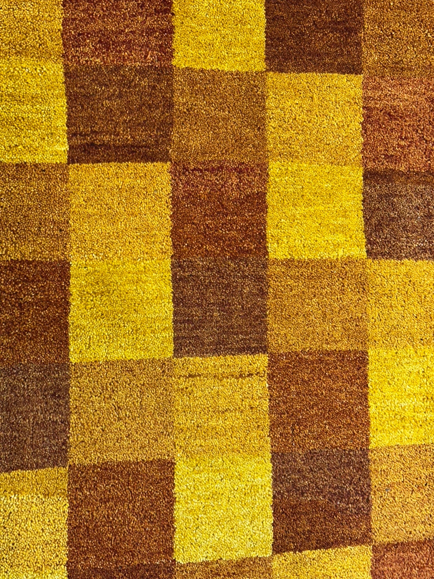 Gabbeh Orientteppich handgeknüpft Indian 140x70 cm