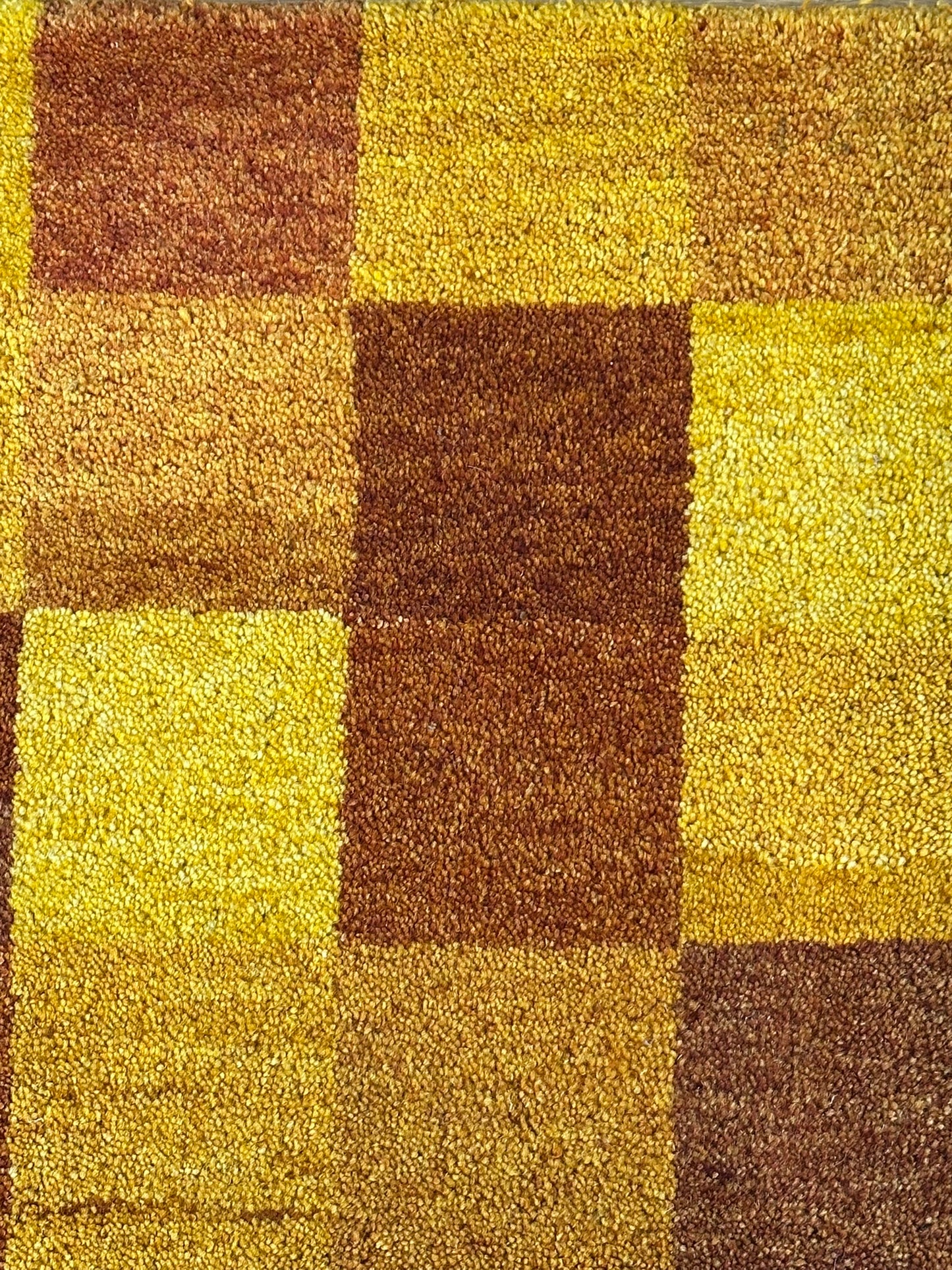 Gabbeh Orientteppich handgeknüpft Indian 140x70 cm