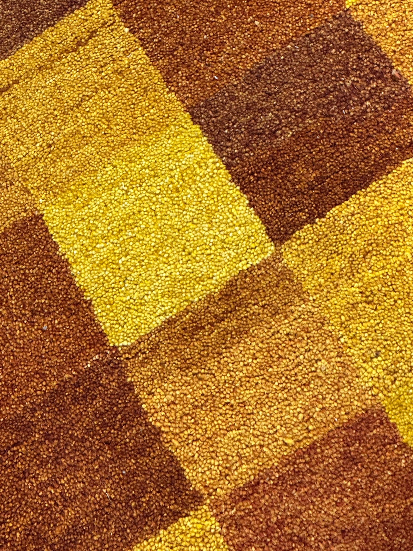 Gabbeh Orientteppich handgeknüpft Indian 140x70 cm