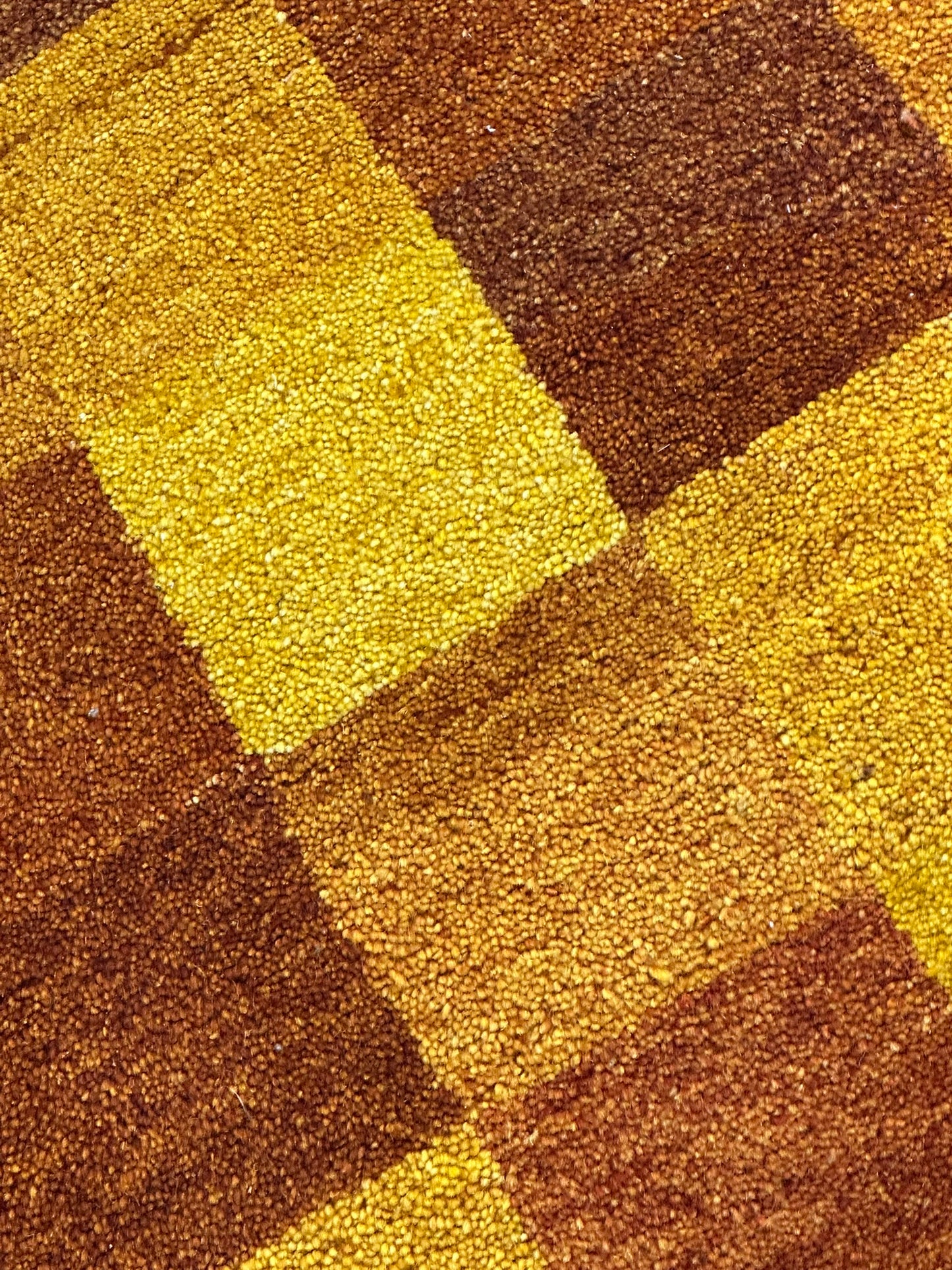 Gabbeh Orientteppich handgeknüpft Indian 140x70 cm