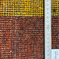 Gabbeh Orientteppich handgeknüpft Indian 140x70 cm