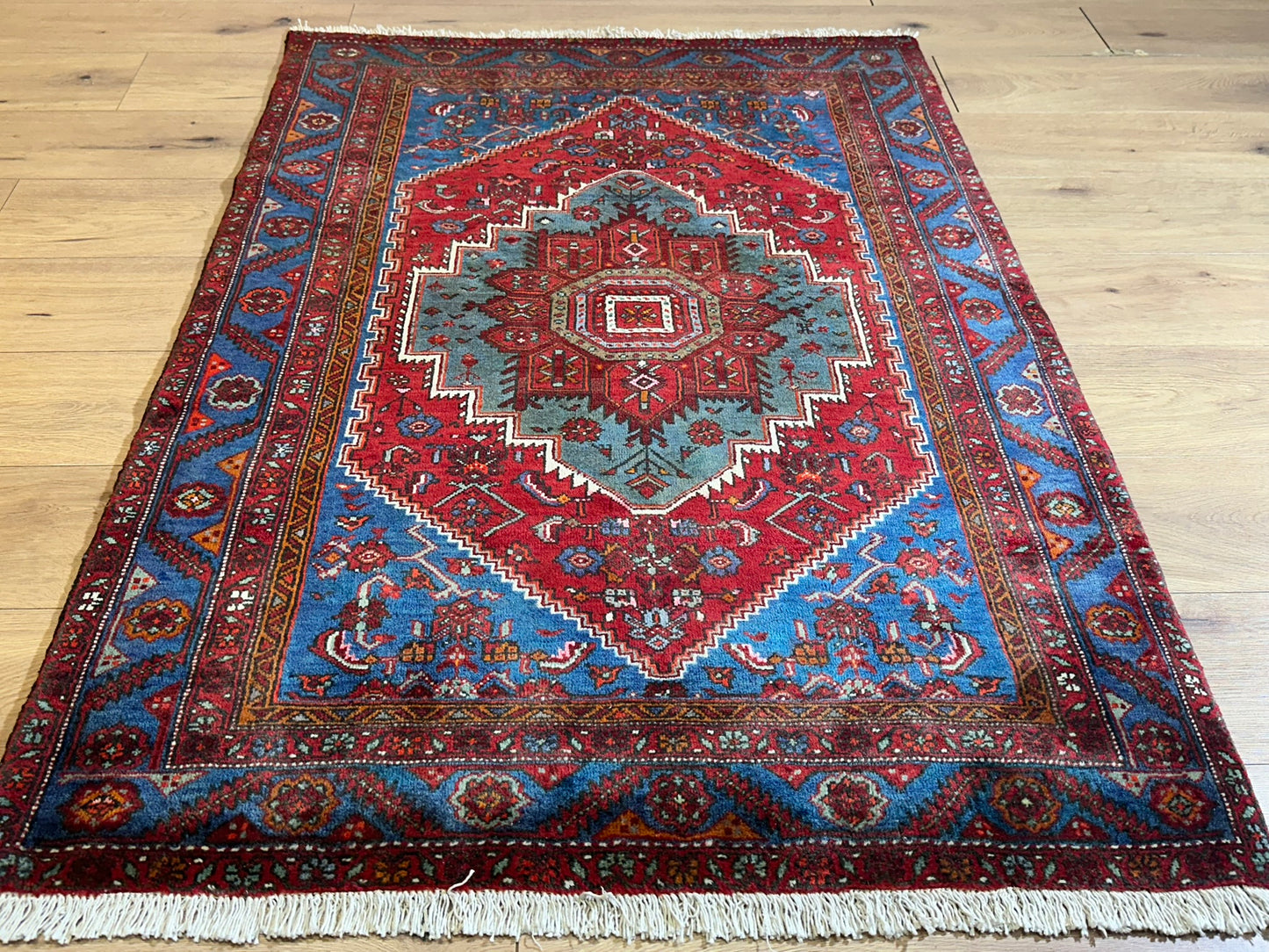 Orientteppich handgeknüpft Bidjar 152x107 cm