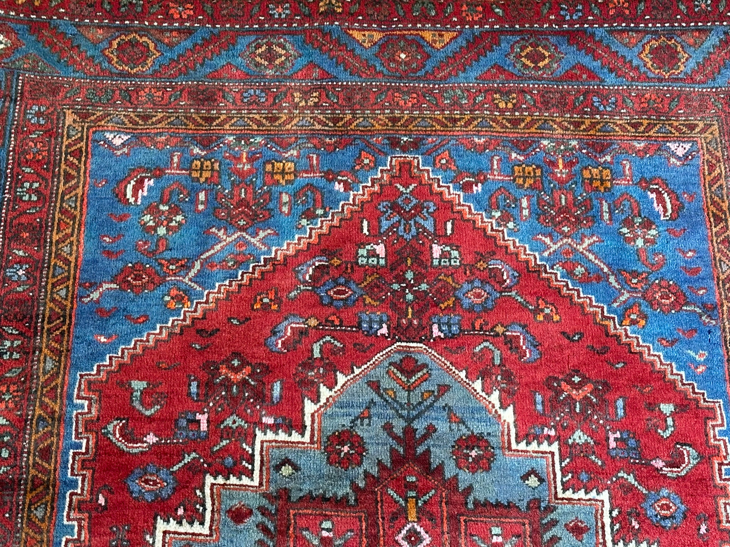Orientteppich handgeknüpft Bidjar 152x107 cm