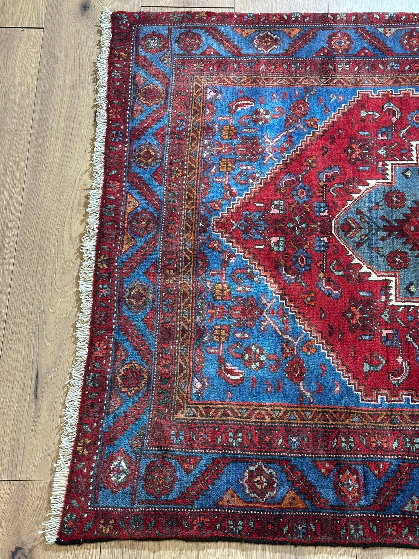 Orientteppich handgeknüpft Bidjar 152x107 cm