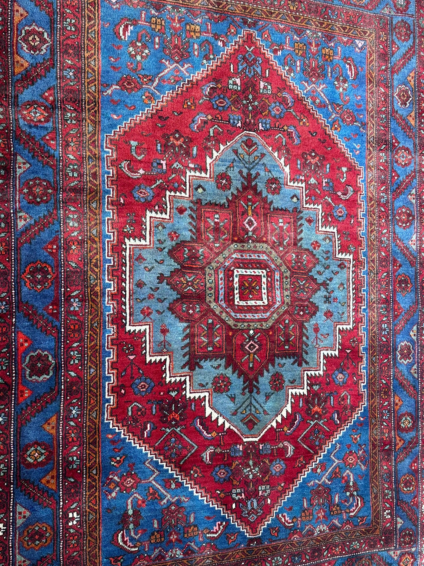 Orientteppich handgeknüpft Bidjar 152x107 cm