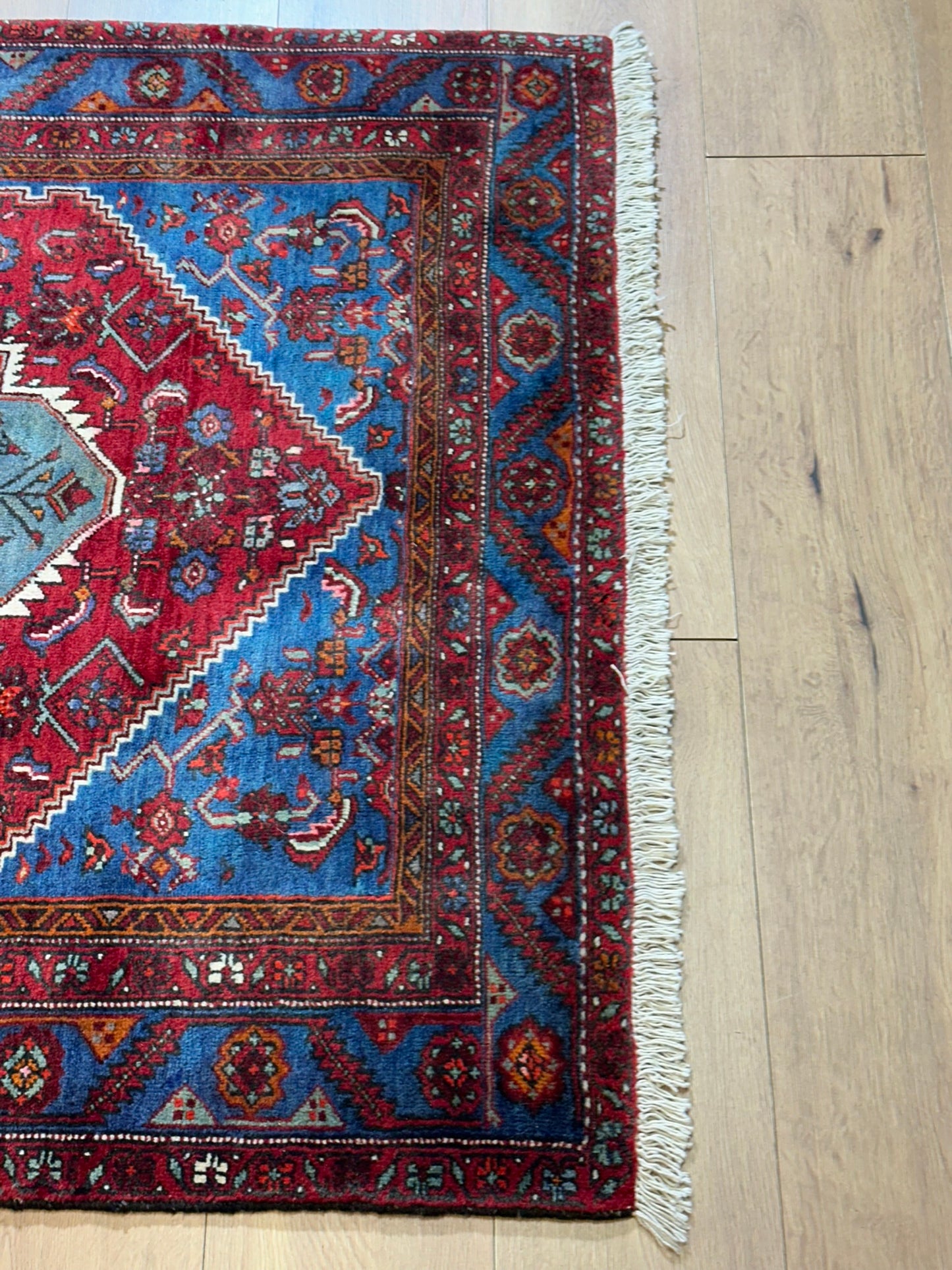 Orientteppich handgeknüpft Bidjar 152x107 cm