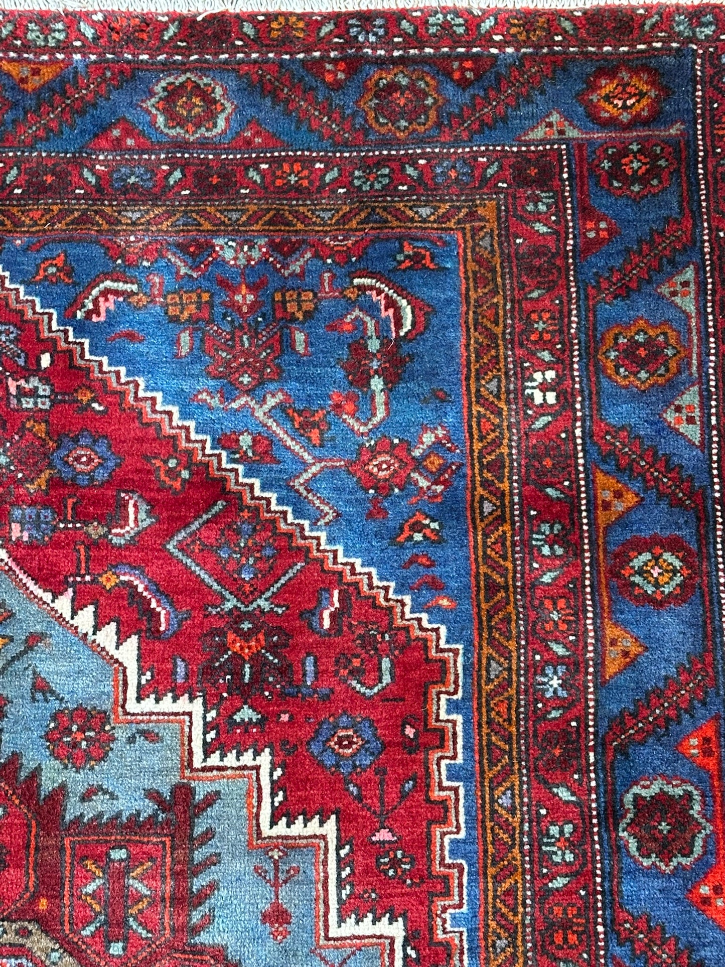 Orientteppich handgeknüpft Bidjar 152x107 cm