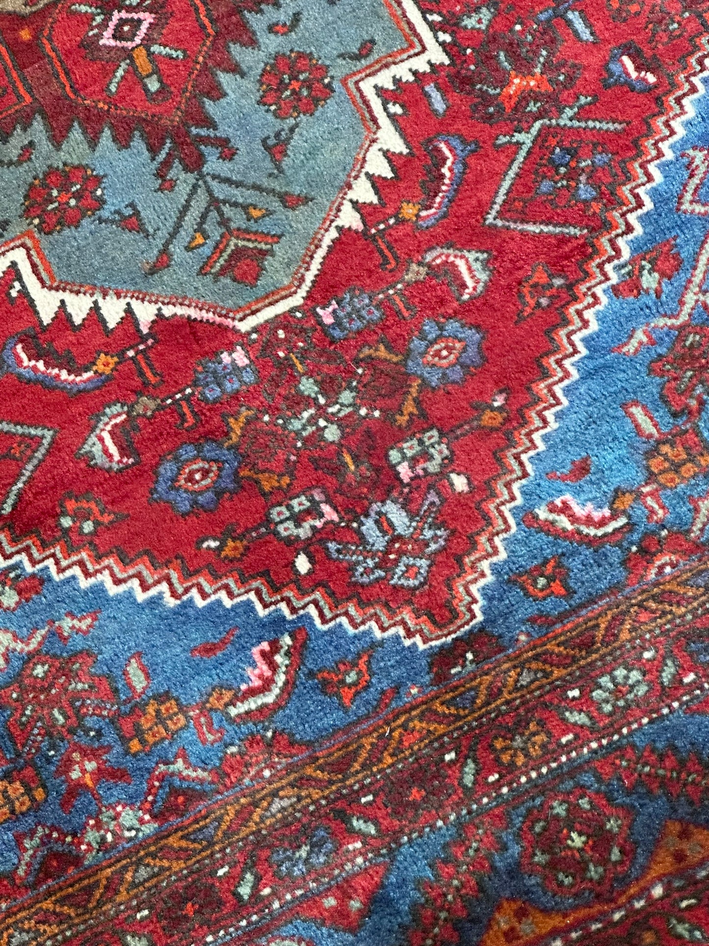 Orientteppich handgeknüpft Bidjar 152x107 cm