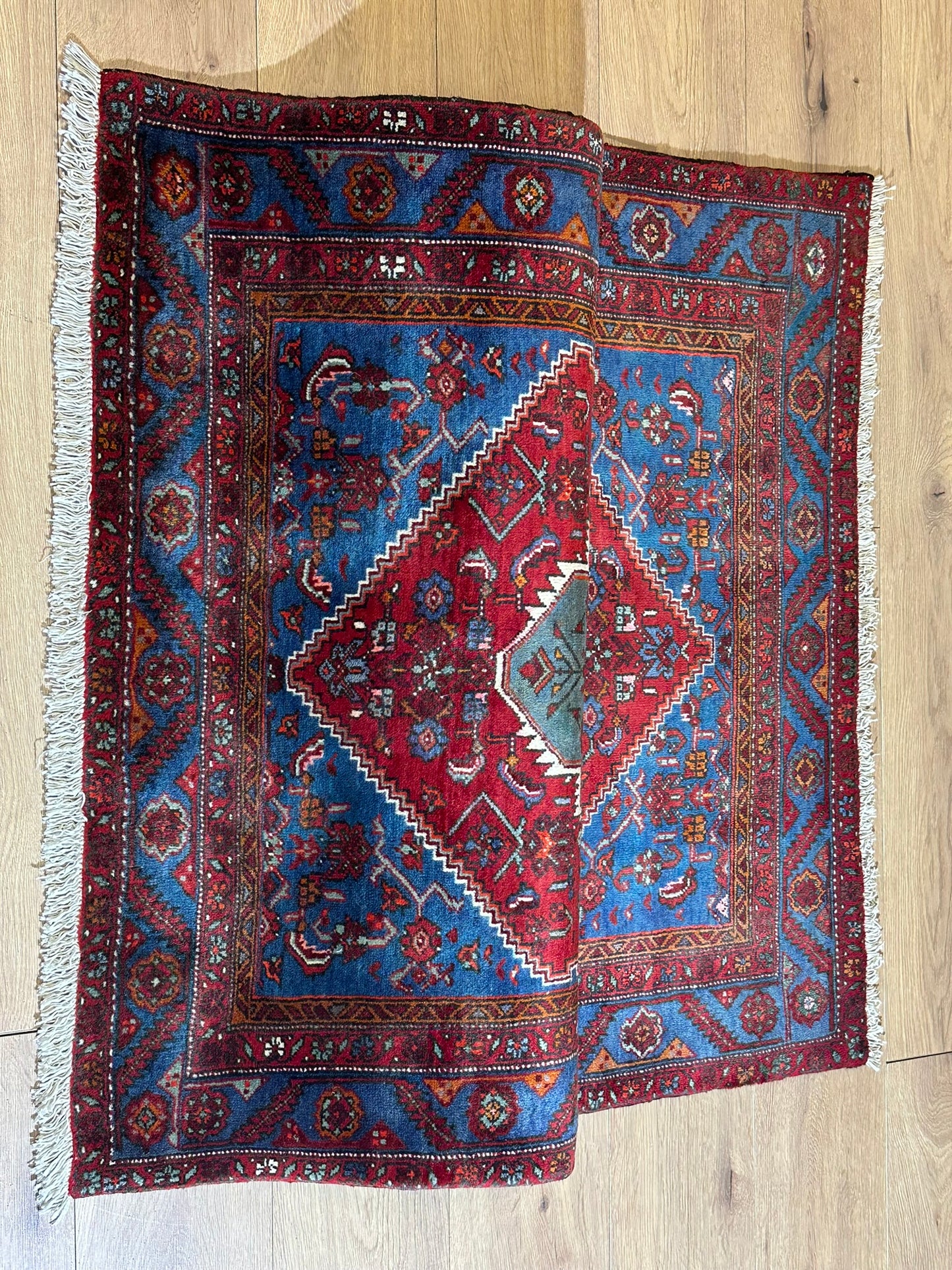 Orientteppich handgeknüpft Bidjar 152x107 cm