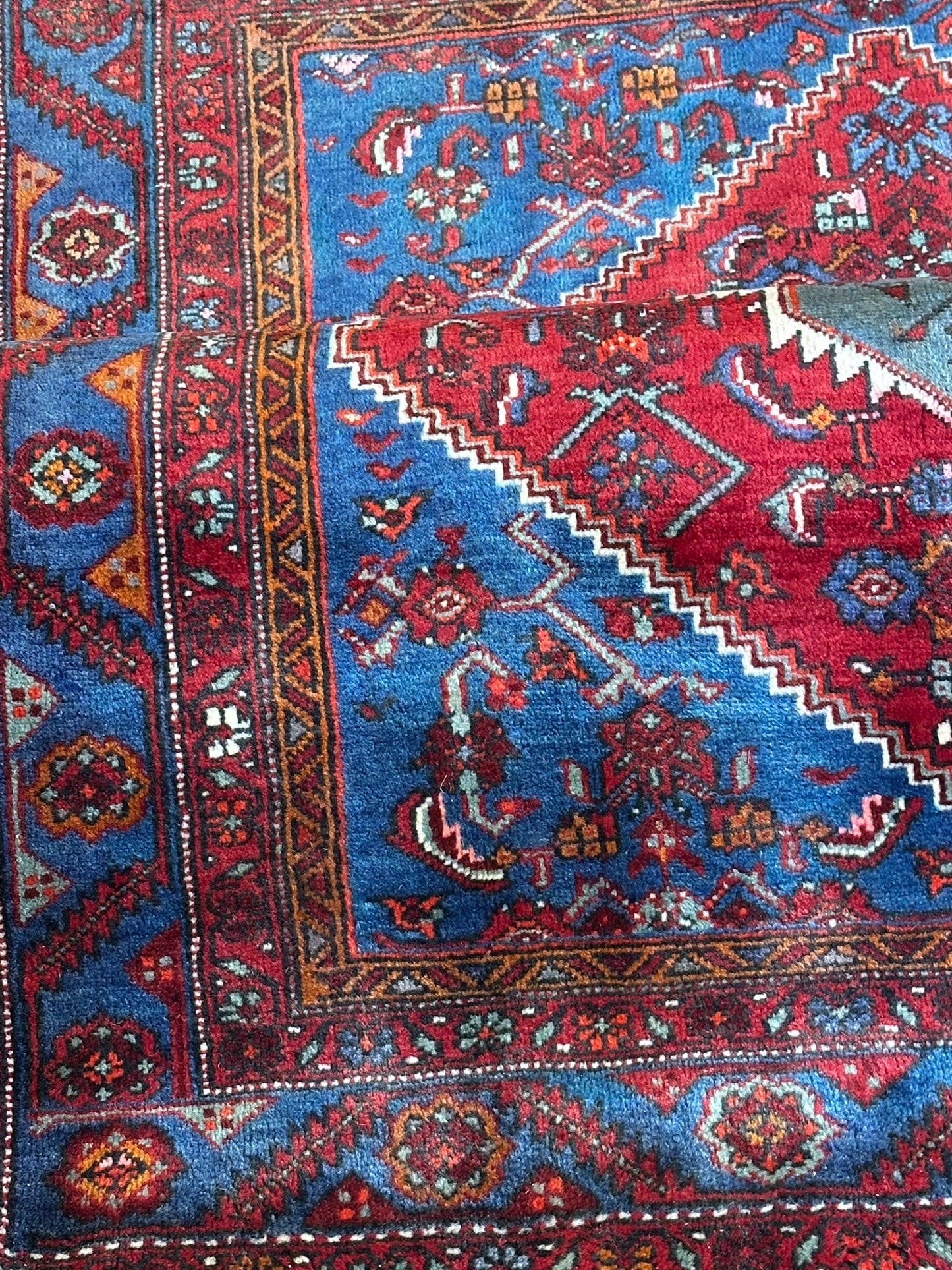 Orientteppich handgeknüpft Bidjar 152x107 cm