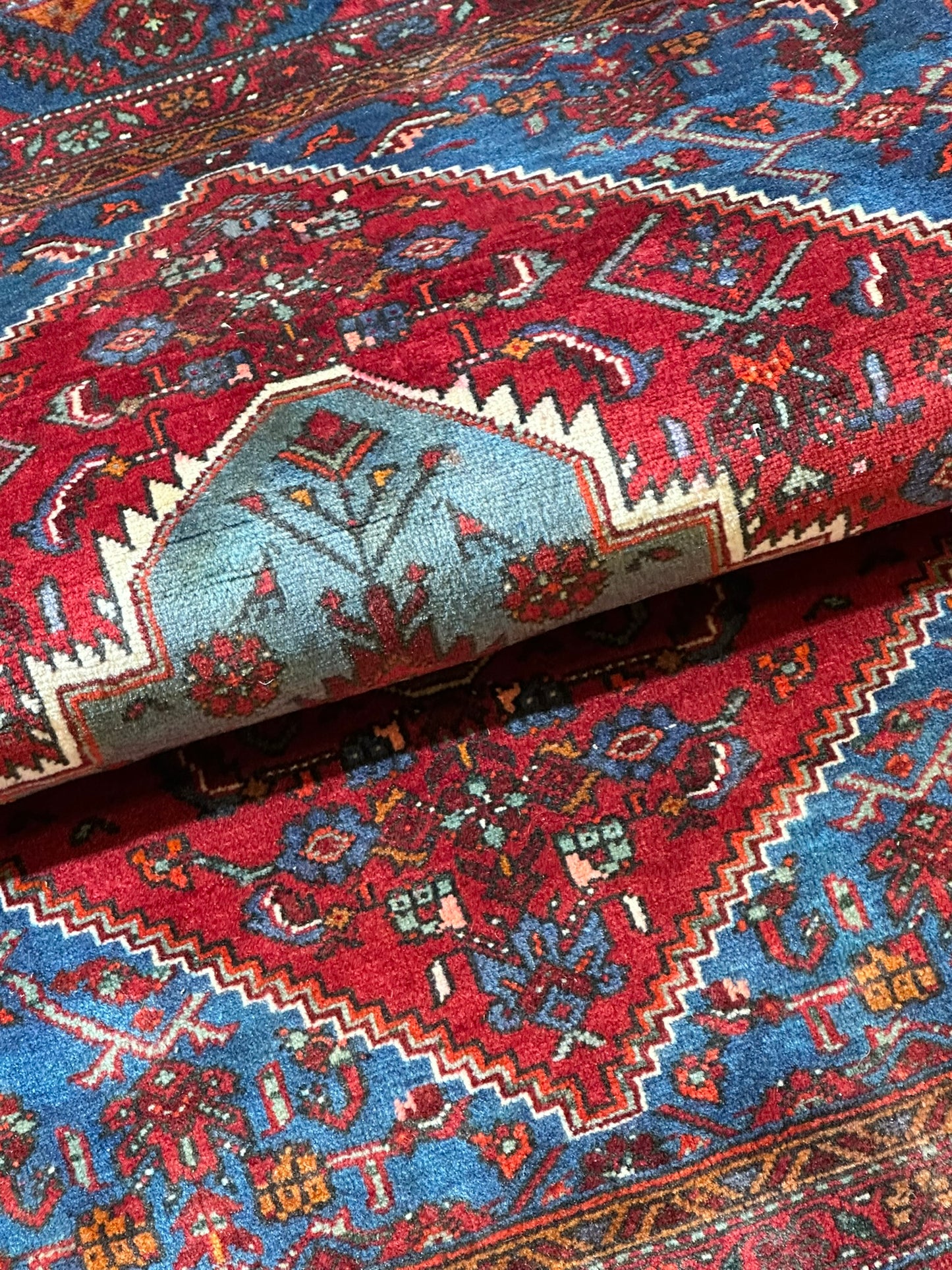 Orientteppich handgeknüpft Bidjar 152x107 cm