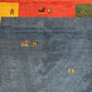 Gabbeh Orientteppich handgeknüpft Indian 182x125 cm