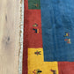 Gabbeh Orientteppich handgeknüpft Indian 182x125 cm