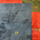 Gabbeh Orientteppich handgeknüpft Indian 182x125 cm