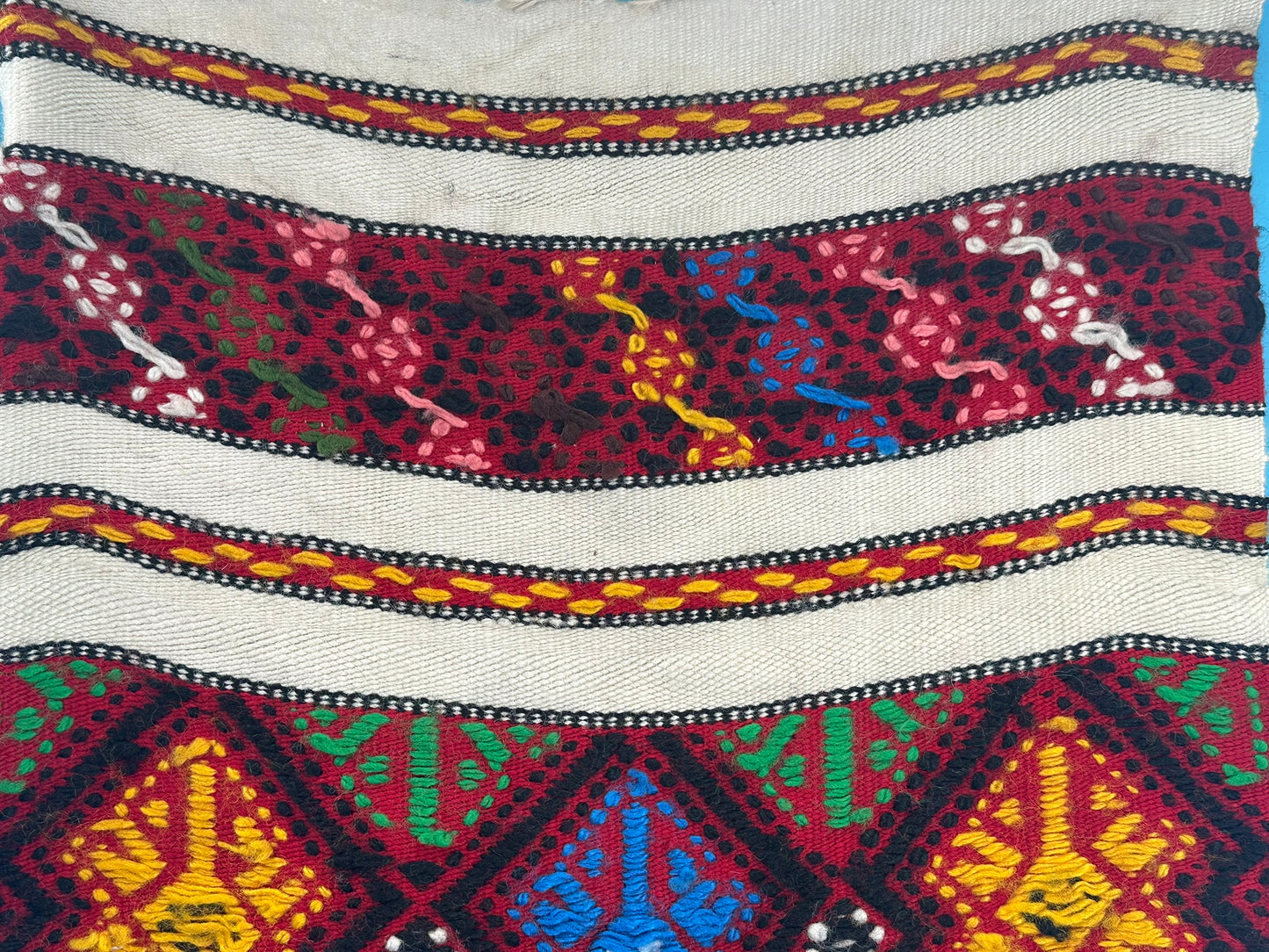 Orientteppich handgeknüpft Kelim 120x50 cm