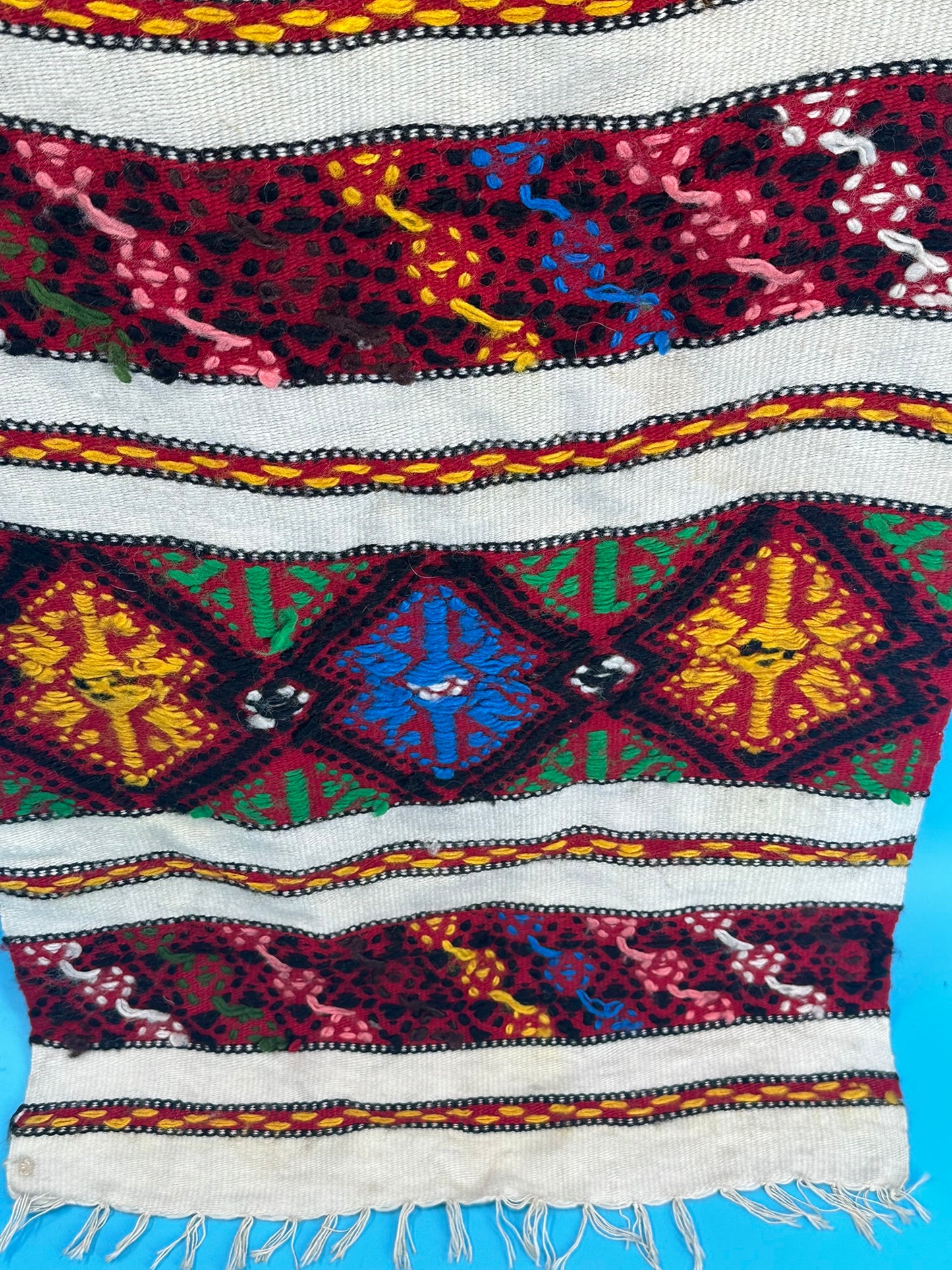 Orientteppich handgeknüpft Kelim 120x50 cm