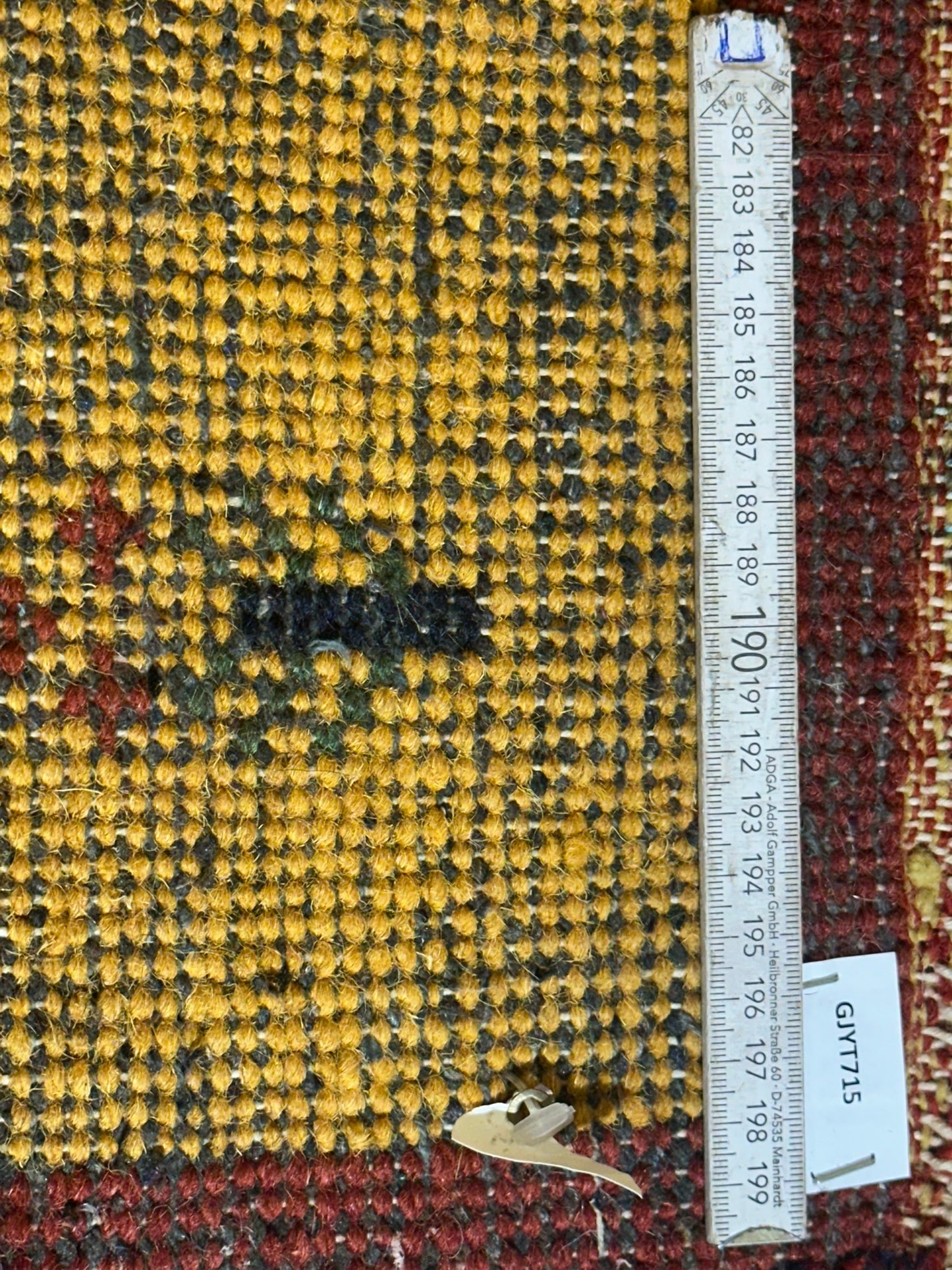 Gabbeh Orientteppich handgeknüpft Indian 182x125 cm