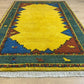 Gabbeh Orientteppich handgeknüpft Indian 155x96 cm