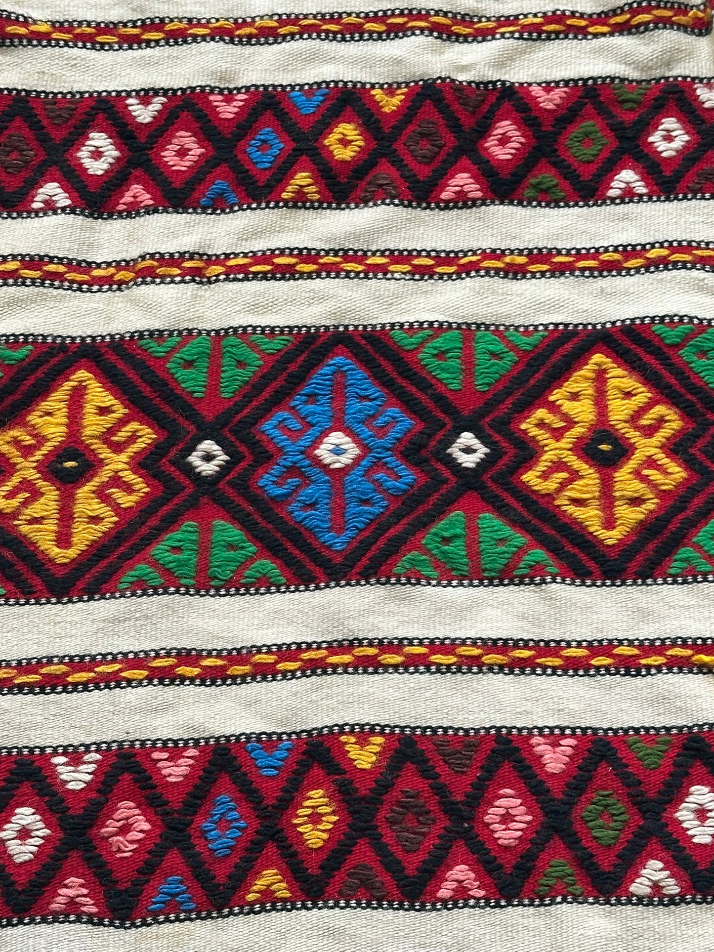 Orientteppich handgeknüpft Kelim 120x50 cm