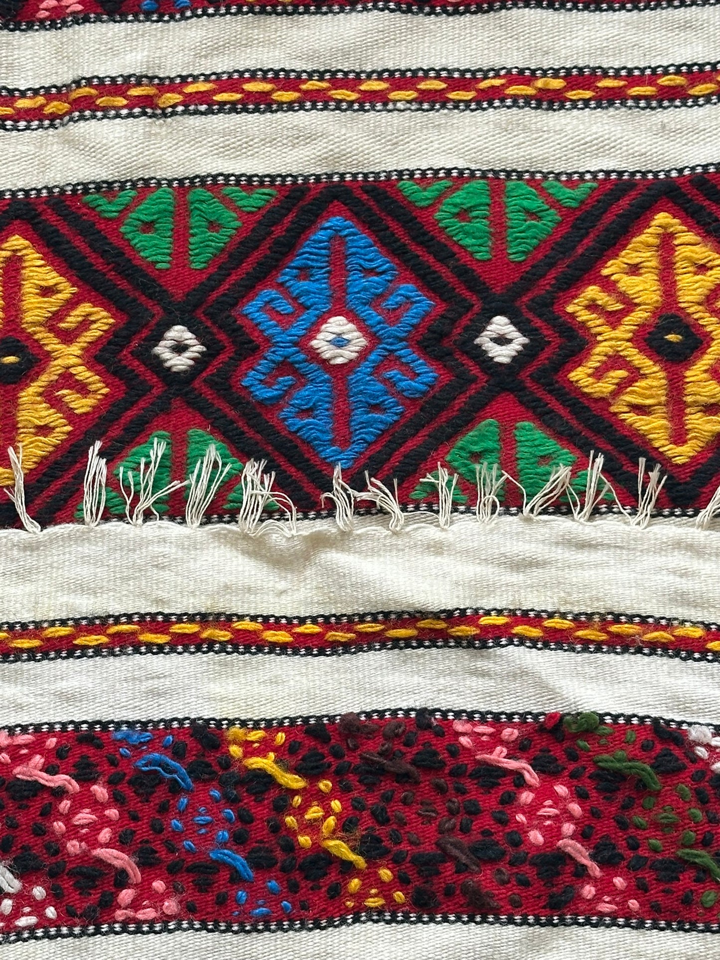 Orientteppich handgeknüpft Kelim 120x50 cm