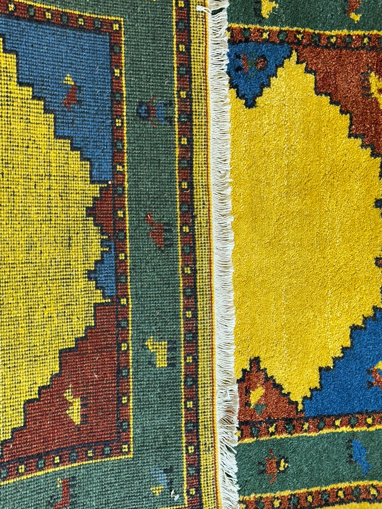 Gabbeh Orientteppich handgeknüpft Indian 155x96 cm