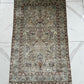 Orientteppich handgeknüpft Hereke Seide auf Seide 127x76 cm