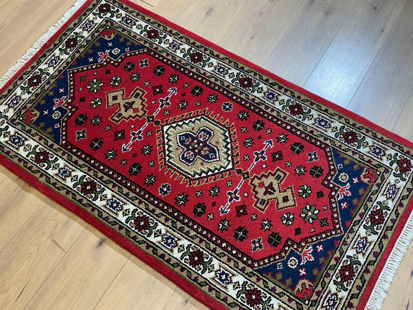 Orientteppich handgeknüpft Hamadan Design 160x93 cm