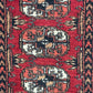 Orientteppich handgeknüpft Buchara Schurwolle 125x28 cm