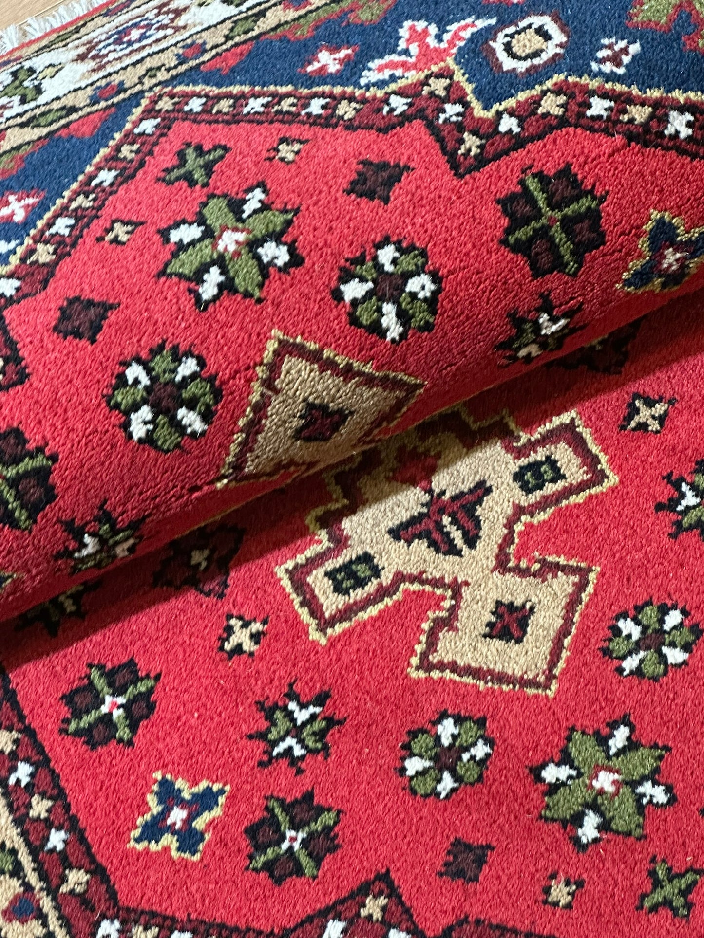 Orientteppich handgeknüpft Hamadan Design 160x93 cm